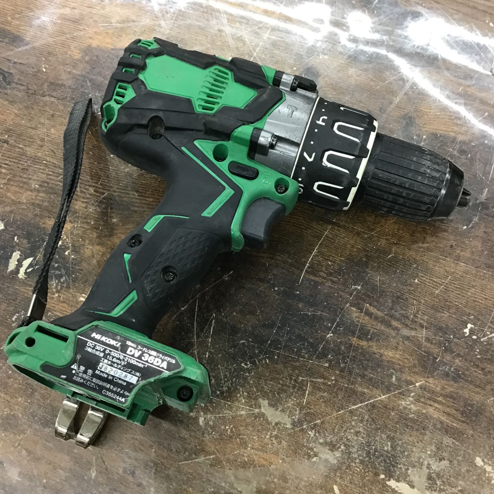 HiKOKI 18V 13mm コードレス振動ドライバドリル DV ちなみ 18DD