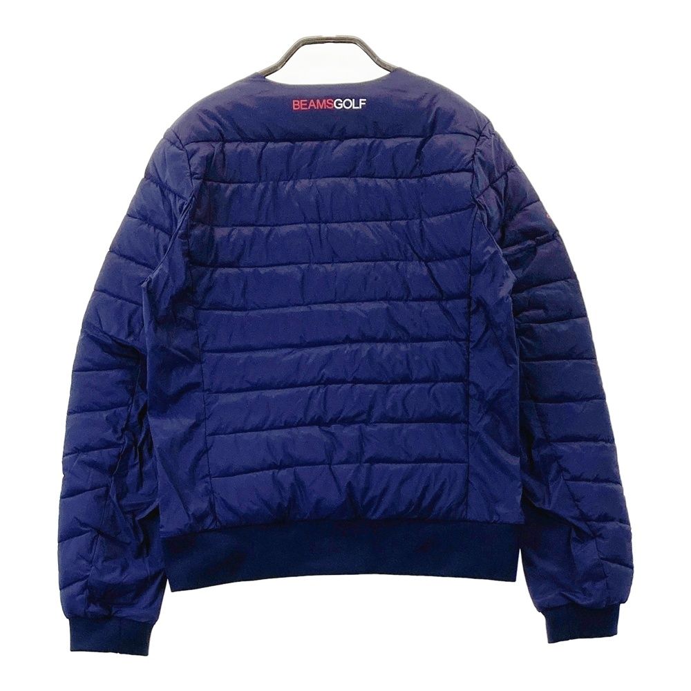 サイズ L BEAMS GOLF ビームスゴルフ ノー 中綿ジャケット ネイビー系 240101493718 ゴルフウェア レディース ストスト