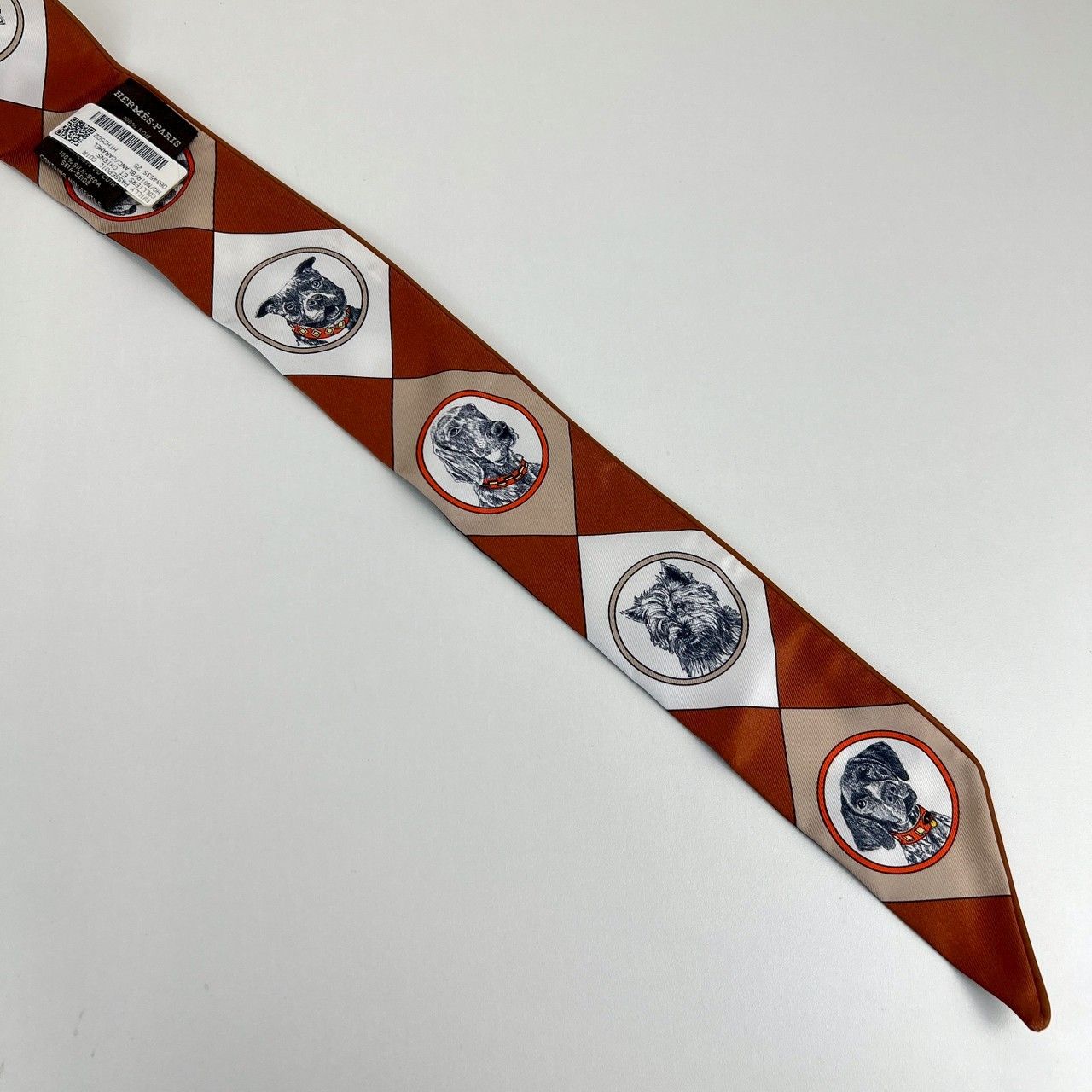 新品未使用 Hermès エルメス Twilly ツイリー コリエ・エ・シアン  