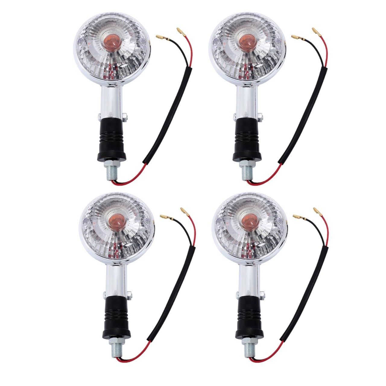 ヤマハ ウインカー 12V 2個 4個 オレンジ アンバー クリア 左右 前後 