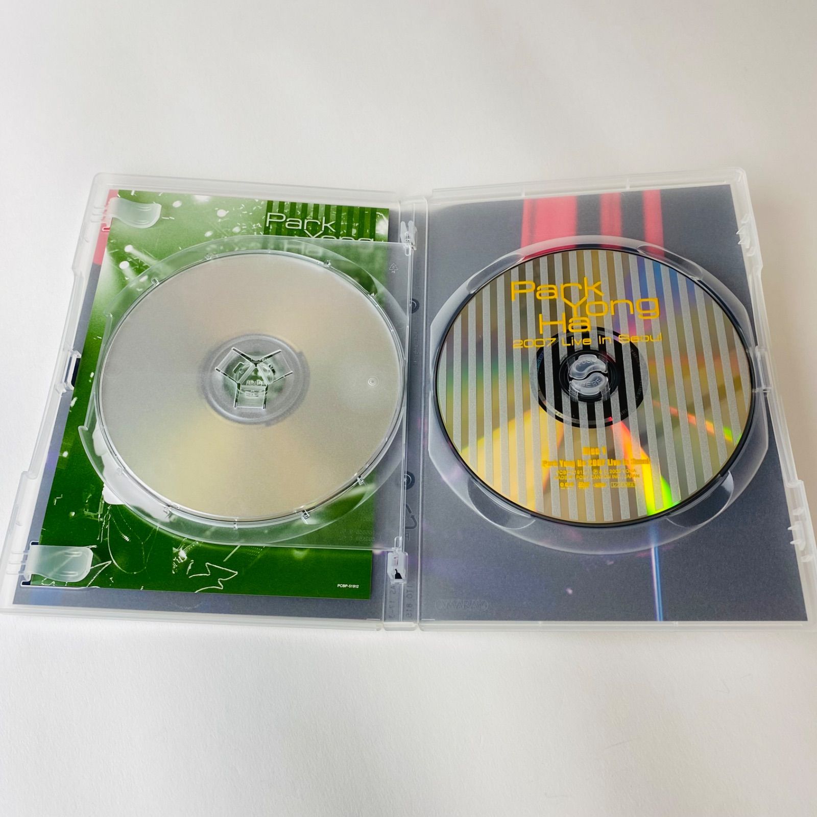 (未使用･未開封品)　パク・ヨンハ 2007 Live in Seoul [DVD] sdt40b8 セル版] パク・ヨンハ/Park Yong Ha 2007 Live In Seoul〈2枚組