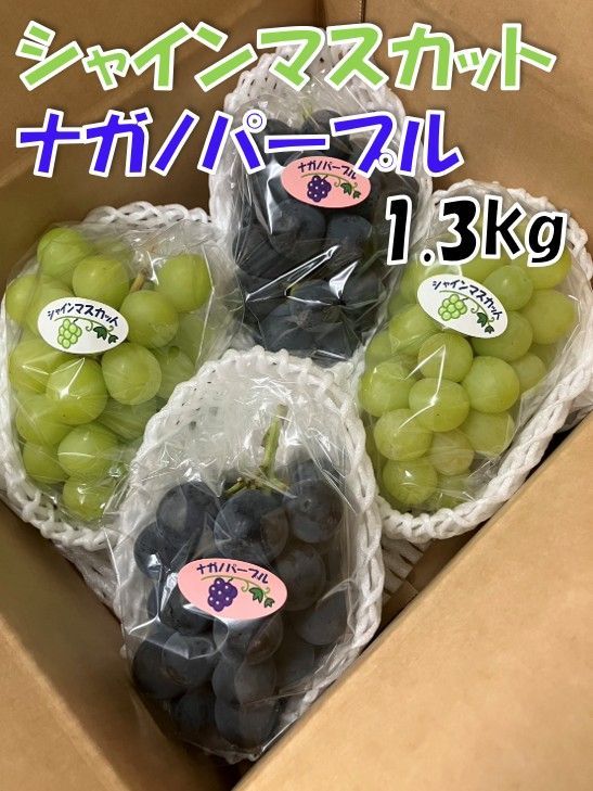 長野県産　大粒シャインマスカット　4房セット 長野県産 シャインマスカット 4房セット ｜ 1房約450-500g 国産