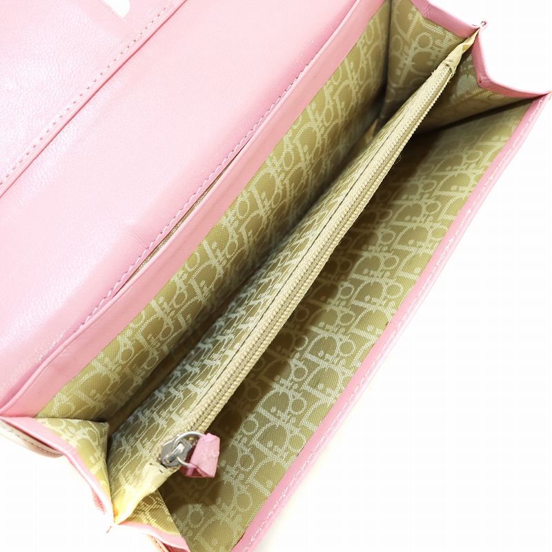 良品✨クリスチャンディオール ナンバー2 トロッター 長財布 ピンク Christian Dior クリスチャン・ディオール トロッター 長財布 02
