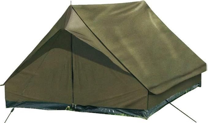 Amazon | Mil-Tec テント 2人用 MINI PACK Standard - BW