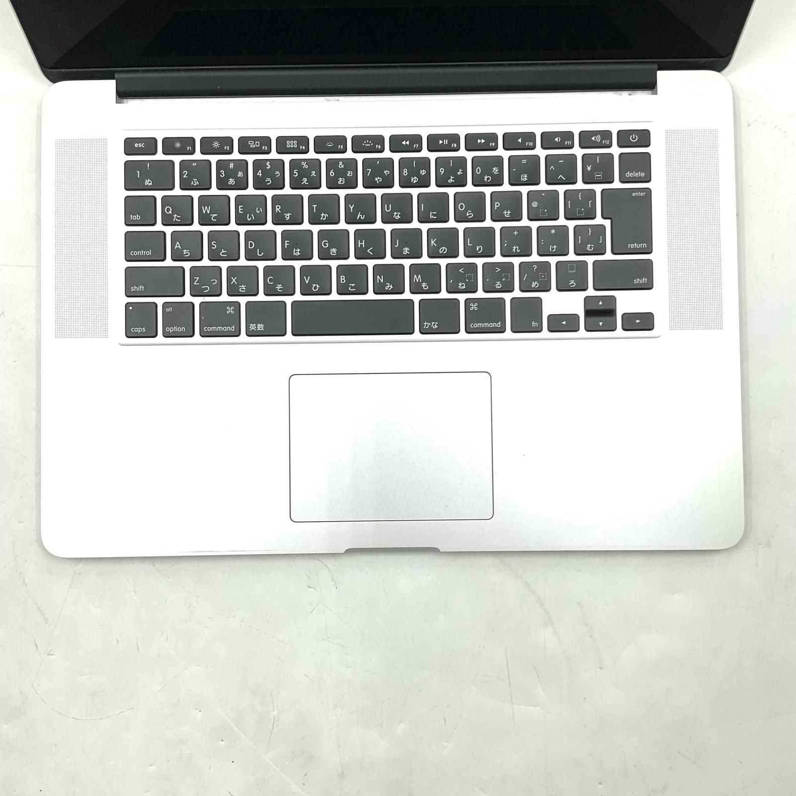 Apple MacBook Pro 15インチ 2015 クアッドコア intel core i7