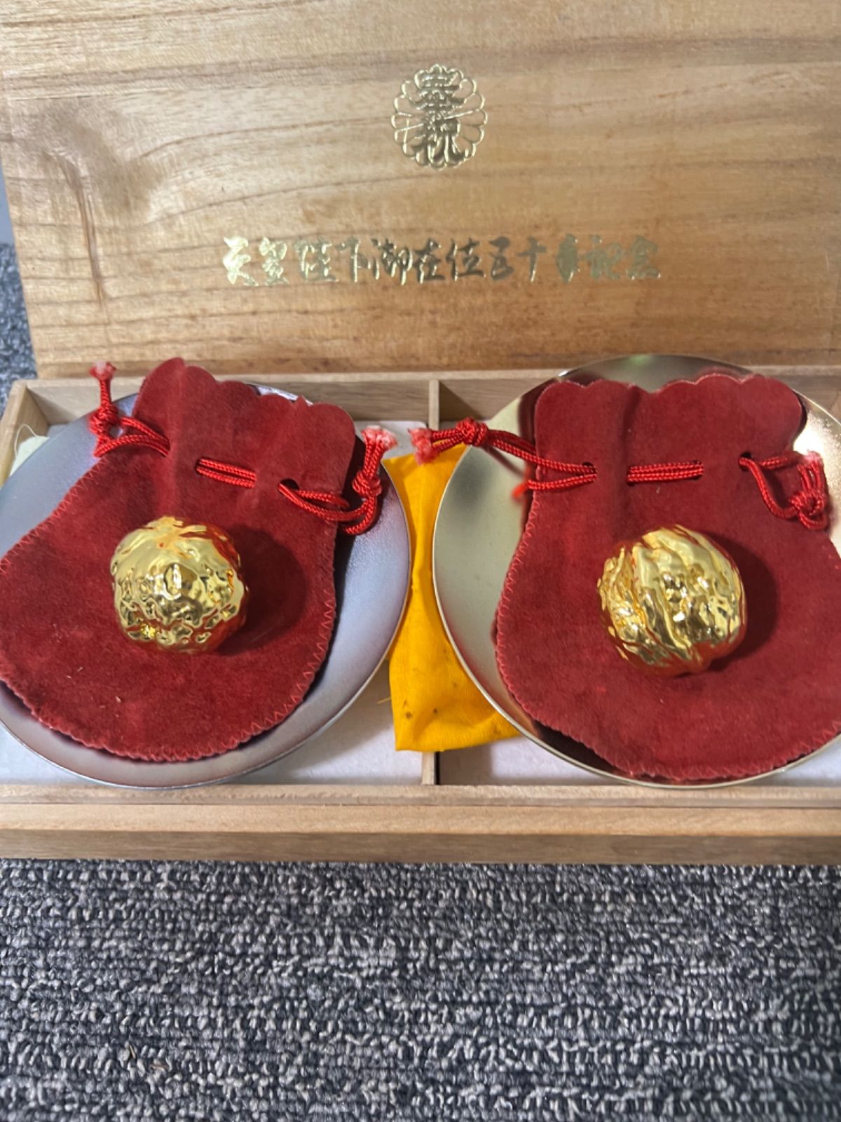 伊勢神宮式年御遷宮記念 金杯 銀杯 セット 24KGP(銀製)｜売買