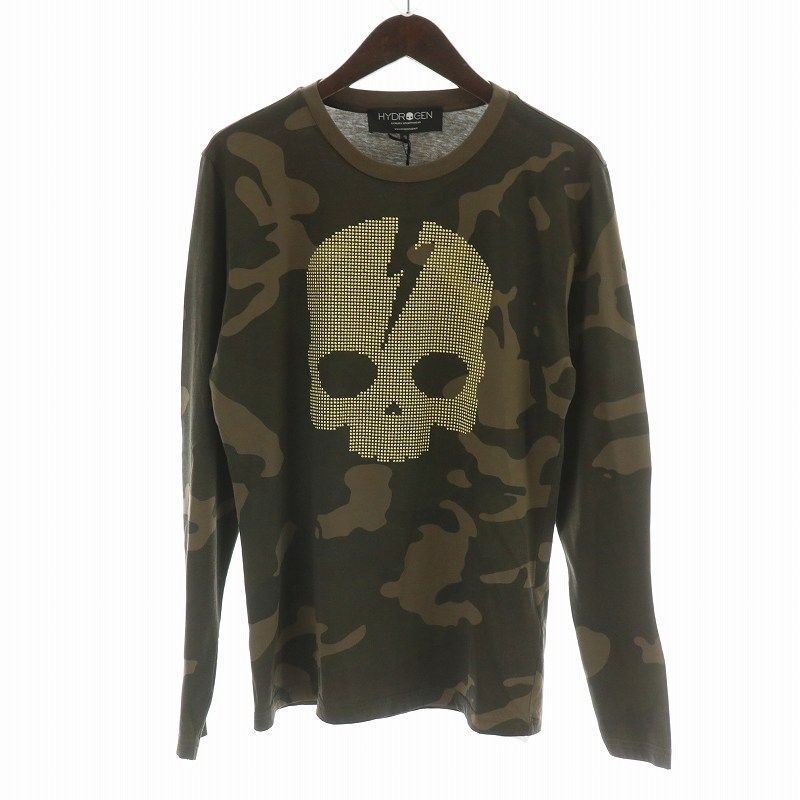 HYDROGEN カモフラージュ スカルセーター S HYDROGEN カモフラージュ スカルセーター S