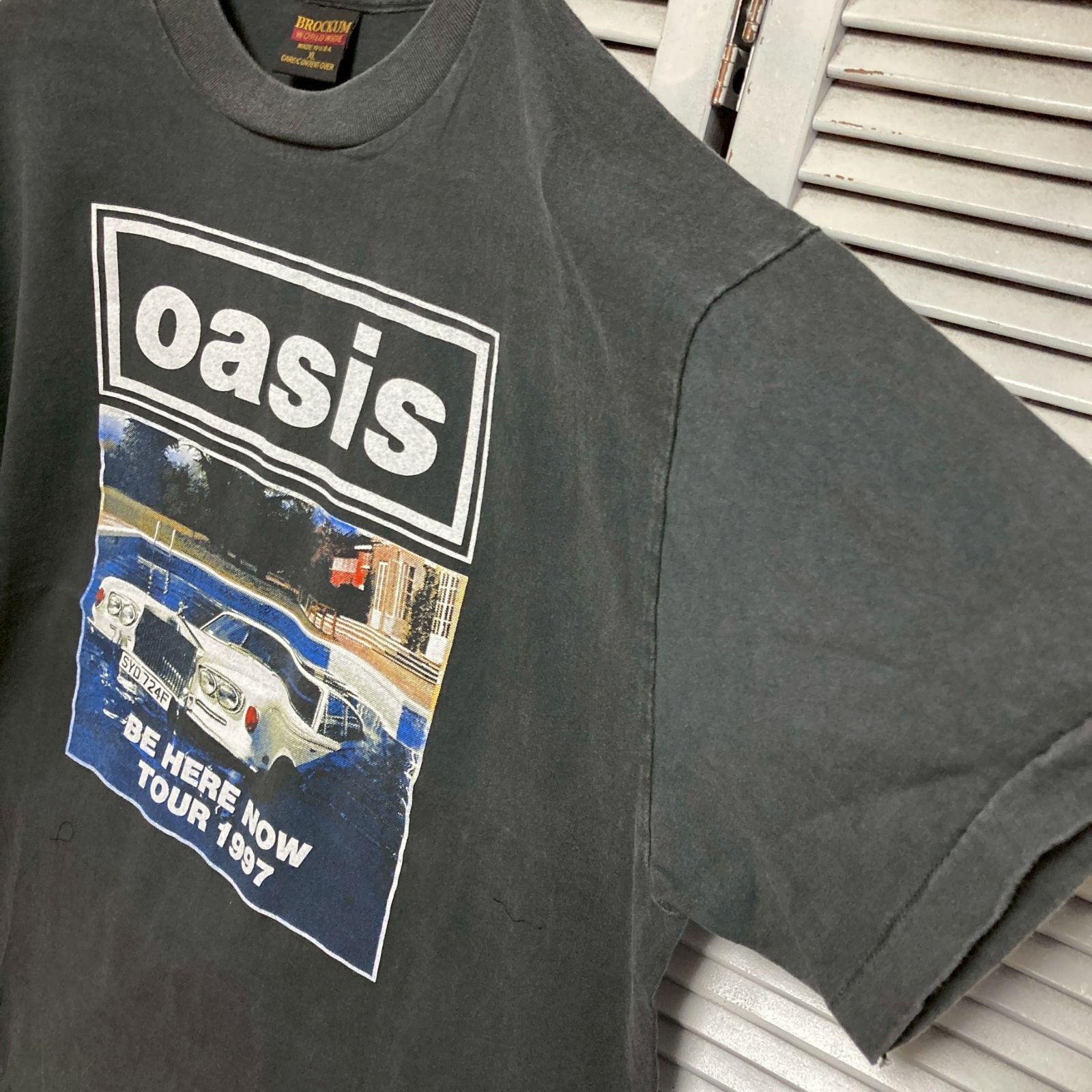 オアシス97年ツアーTシャツ OASIS - BE HERE NOW TOUR 1997 - T-shirt | EMMA NOVEMBER