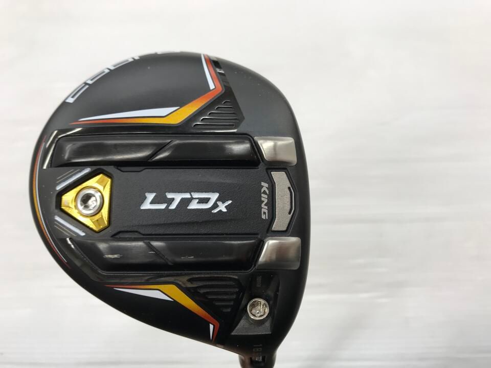 【即納】KING LTDx Gold/Black | 18.5 | S | ATTAS  PUNCH6 | 中古 | フェアウェイウッド | コブラ