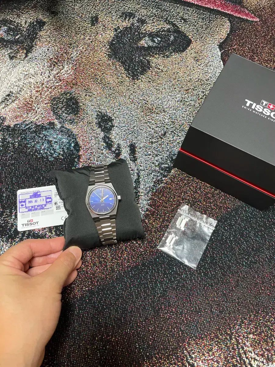 TISSOT(ティソ) prx 35mm 青文字盤 - メルカリ