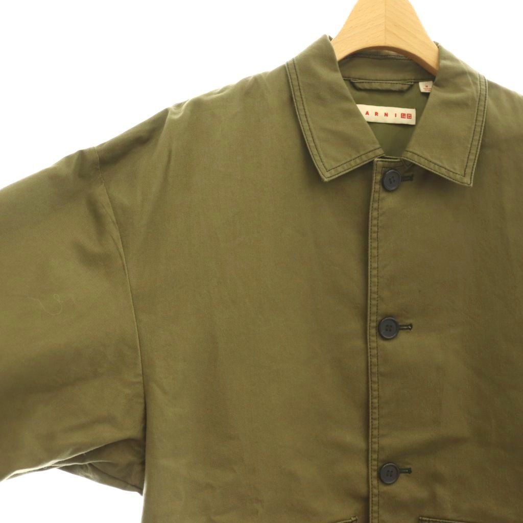 UNIQLO ユニクロ マルニオーバーサイズユーティリティジャケット MARNI ユニクロ×マルニ」のジャケットの完璧な“ゆったりシルエット”に