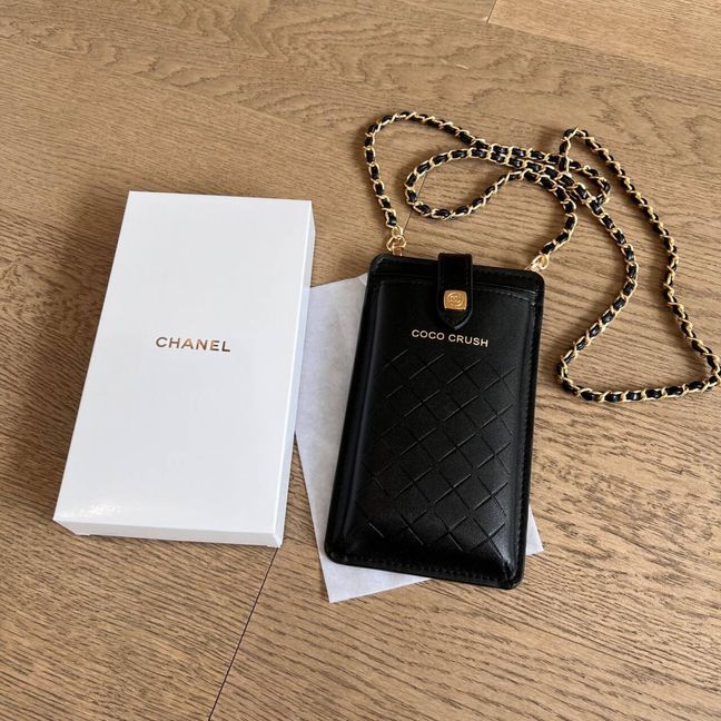 シャネル ポーチ ノベルティ ココクラッシュ CHANELココクラッシュ 黒 