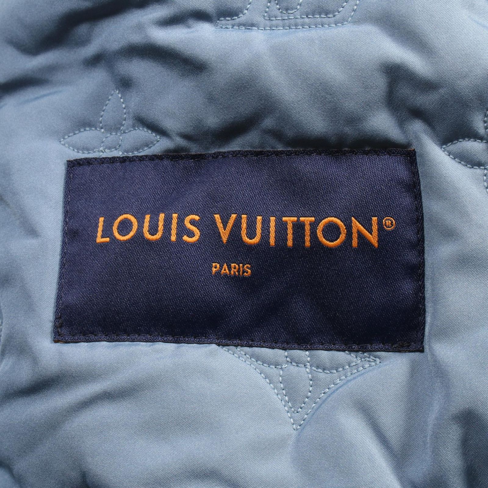 LOUIS VUITTON クロップド モノグラム デニム ボンバージャケット クロップド モノグラム デニム ボンバージャケット ｜ルイ