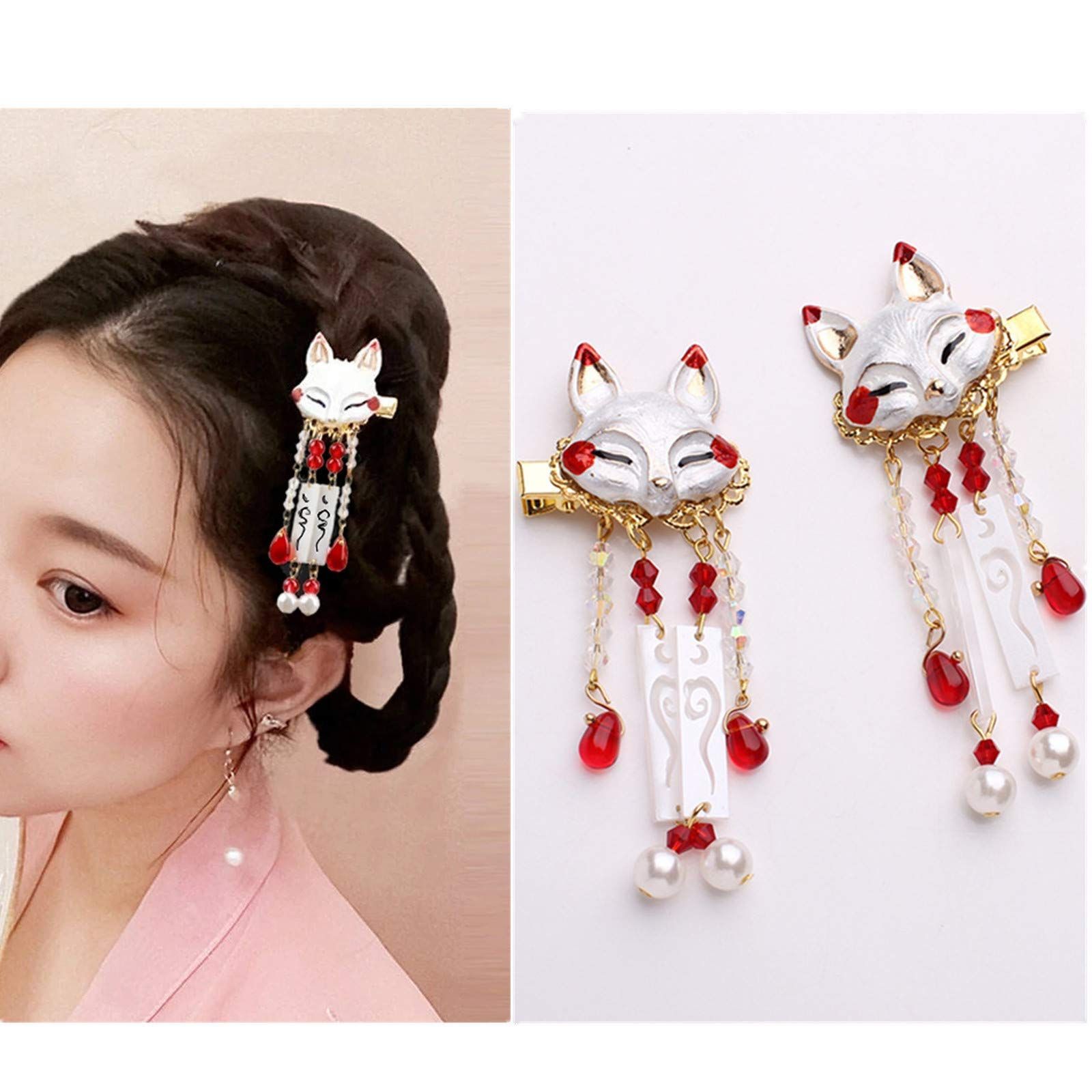 ヘアクリップ タッセル