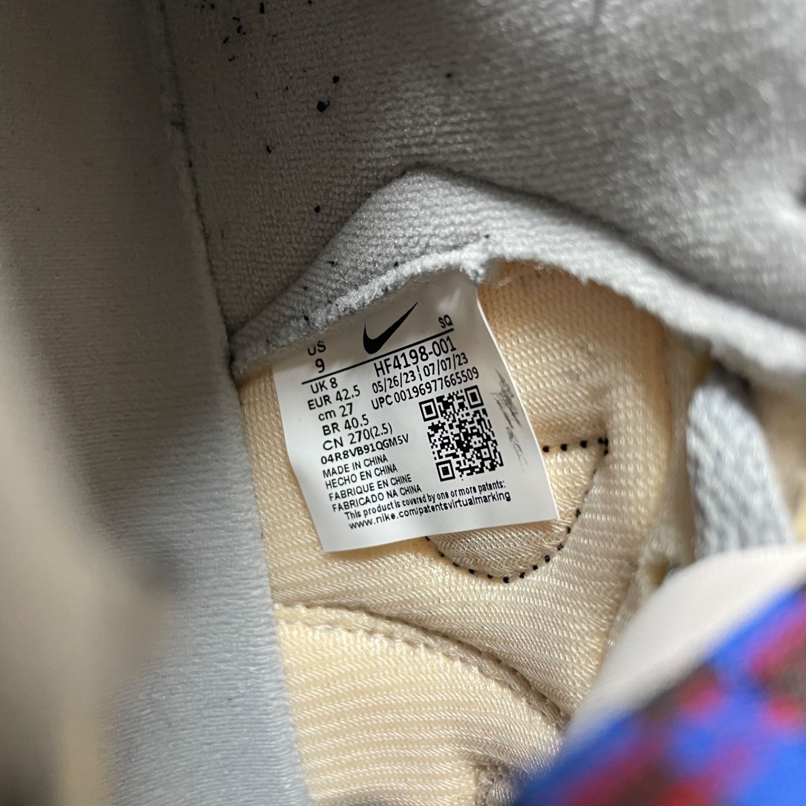 定価16,500円 TRAVIS SCOTT CACTUS JACK NIKE ATTACK MAC ATTACK 