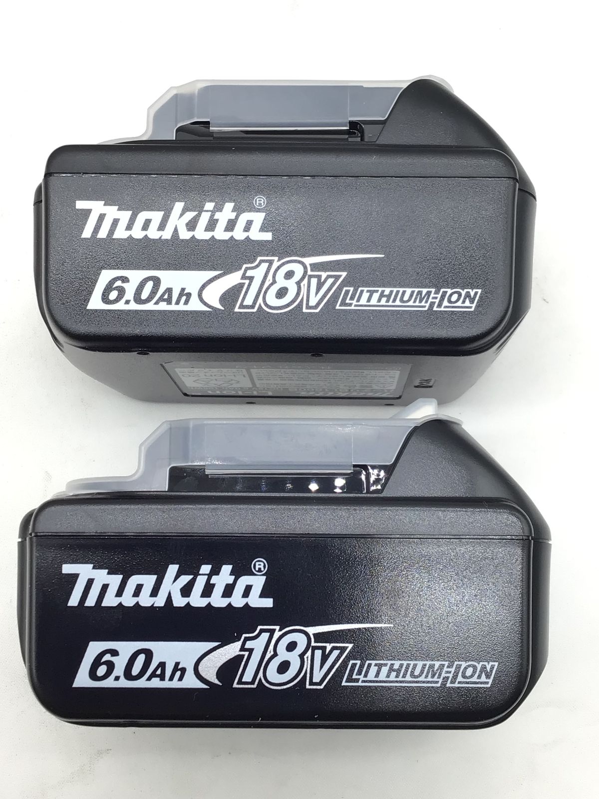 [未使用]Makita/マキタ 18v6.0Ah リチウムイオンバッテリー BL1860B 【2個セット】 [ITX8KGEXKW2S][エコツール岡崎岩津店]