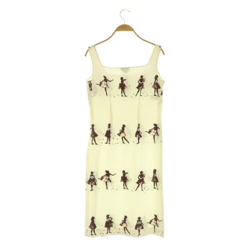 MOSCHINO ノースリーブワンピース モスキーノチープアンドシック MOSCHINO CHEAP AND CHIC 総柄