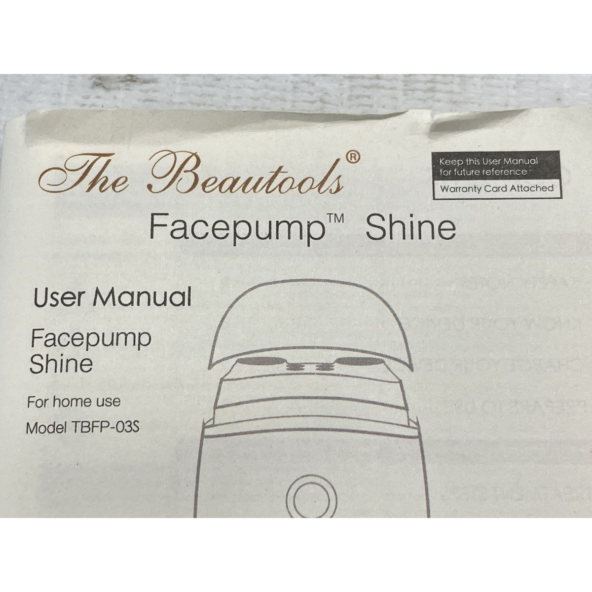 The Beautools Facepump SHINE TBFP-03S 美顔器 フェイスポンプシャイン 美容 中古 W9558501 - メルカリ