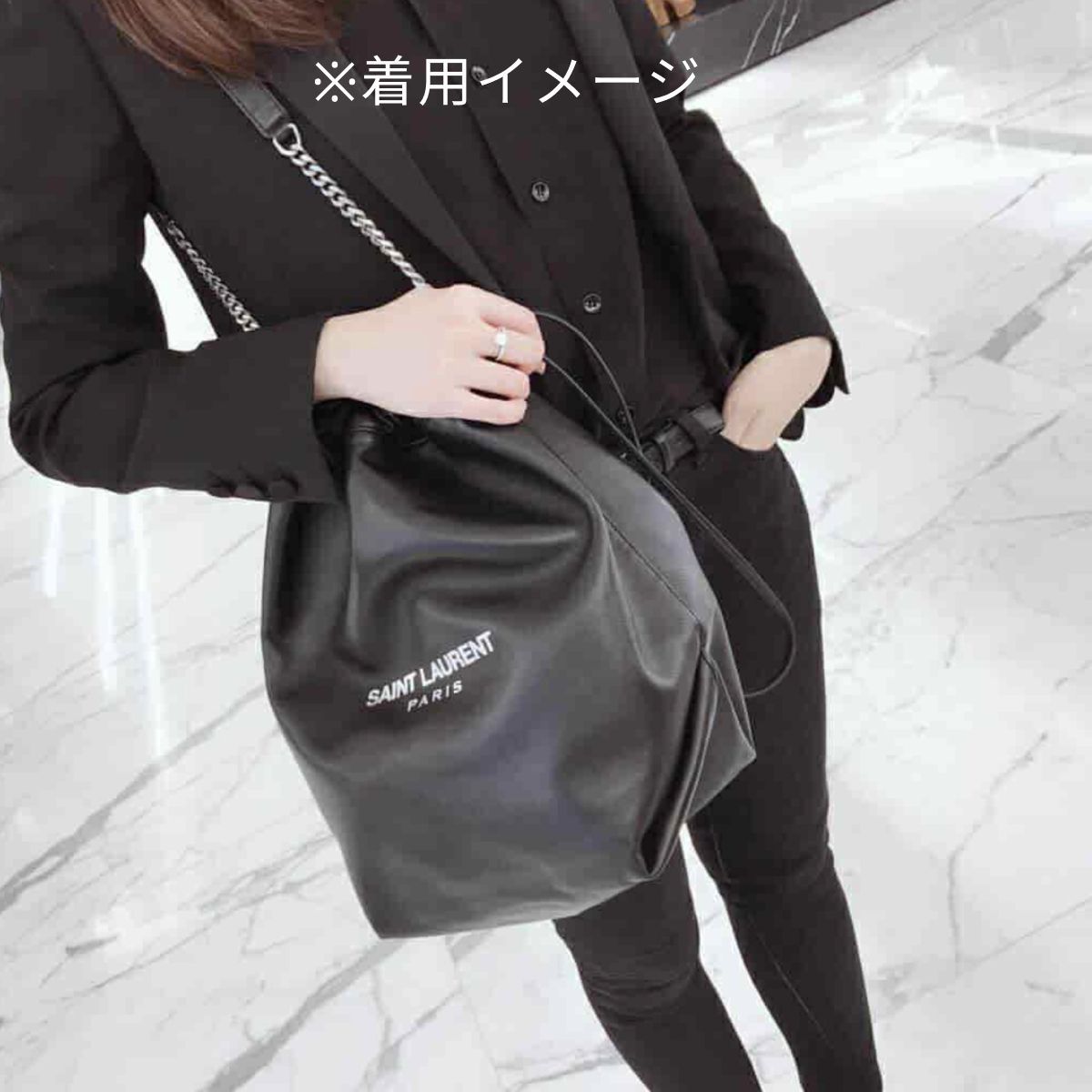 ショルダーバッグ 極美品【サンローラン】 TEDDY テディ ドロー 