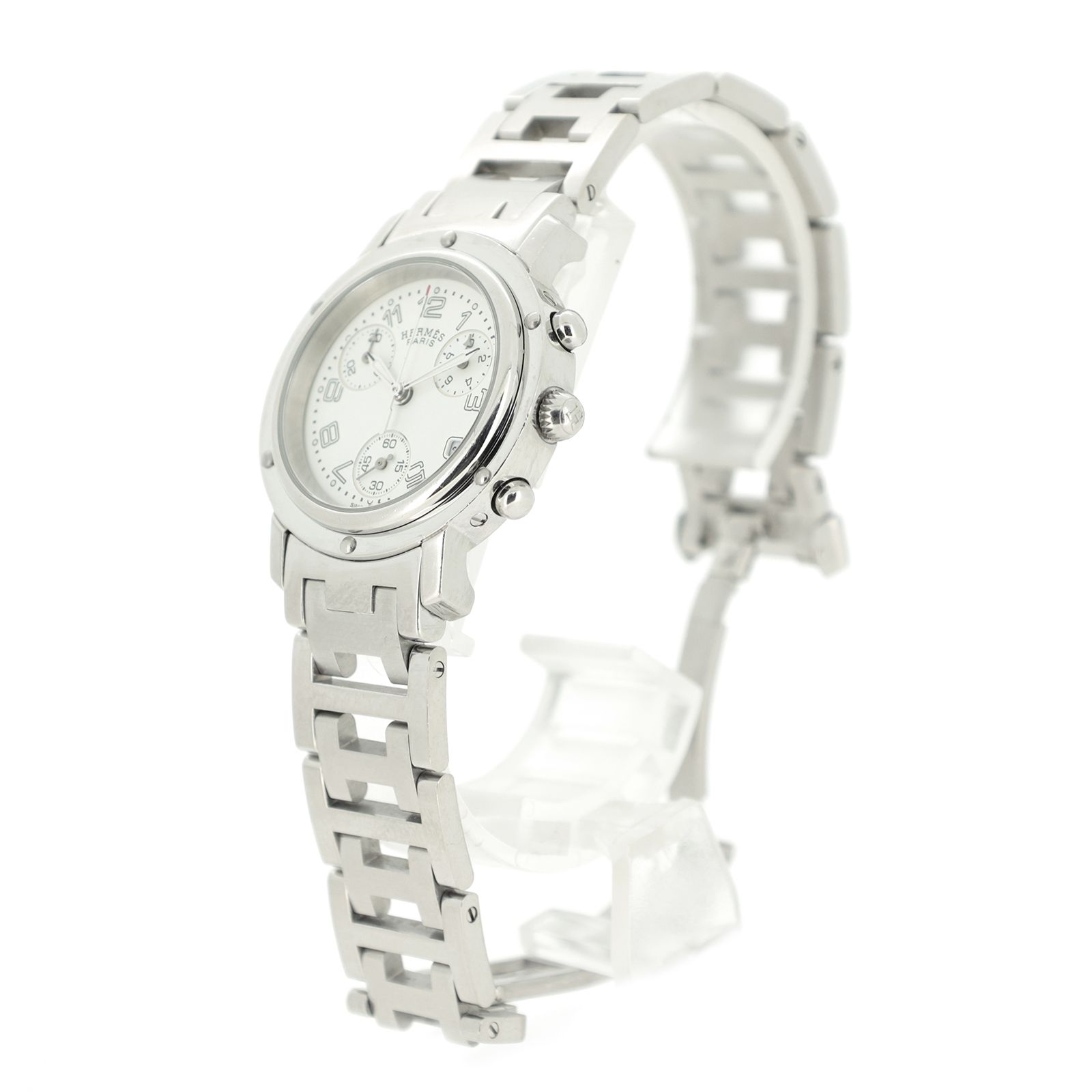 エルメス クリッパー クロノグラフ CL1.310 ボーイズ レディース  