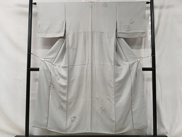 平和屋着物□友禅作家の巨匠 浅井青仁 訪問着 花丸文 金彩 正絹 逸品