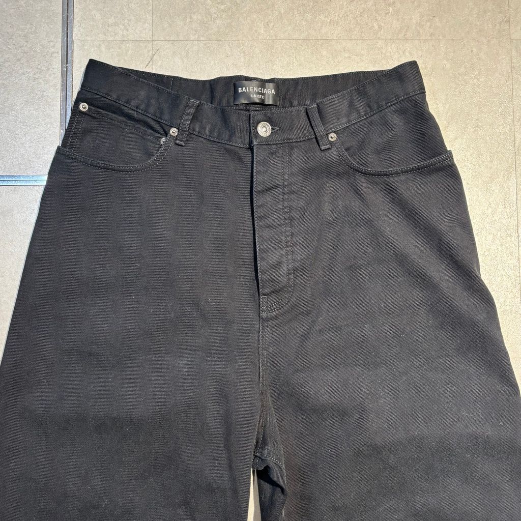 BALENCIAGA バレンシアガ 25SS Baggy Denim Pants ワイドデニム