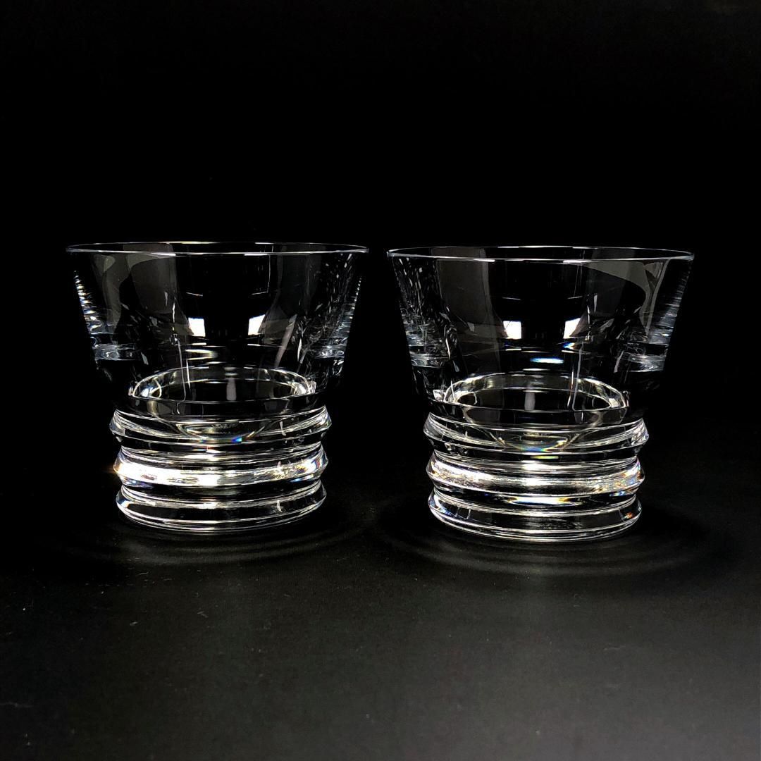 Baccarat バカラ ベガ ペア タンブラー クリスタルグラス クリア BC315