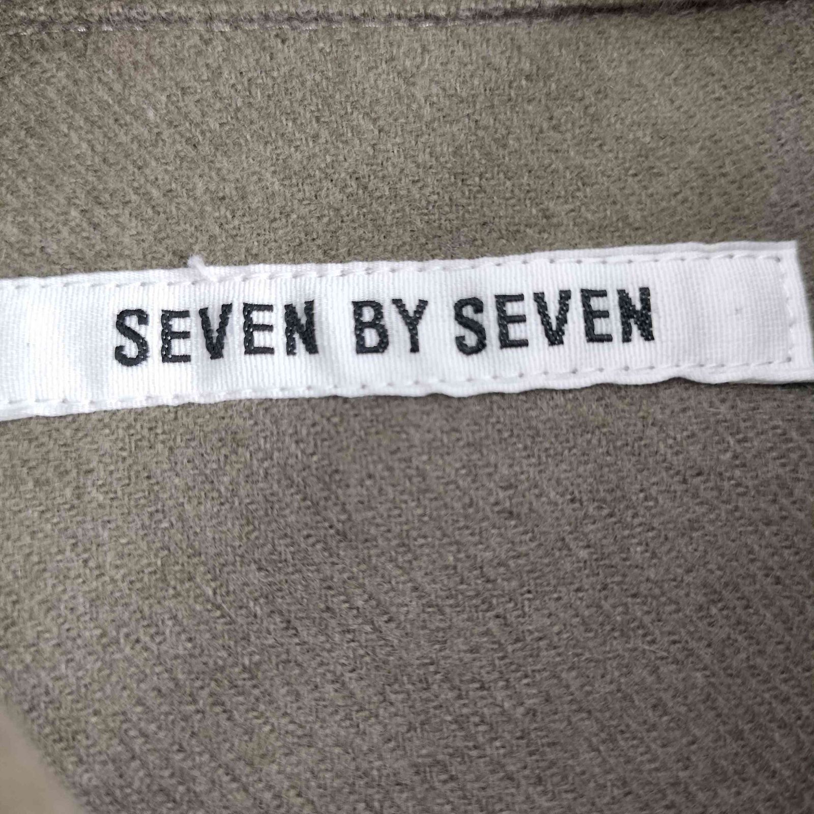SEVEN ウールシャツ