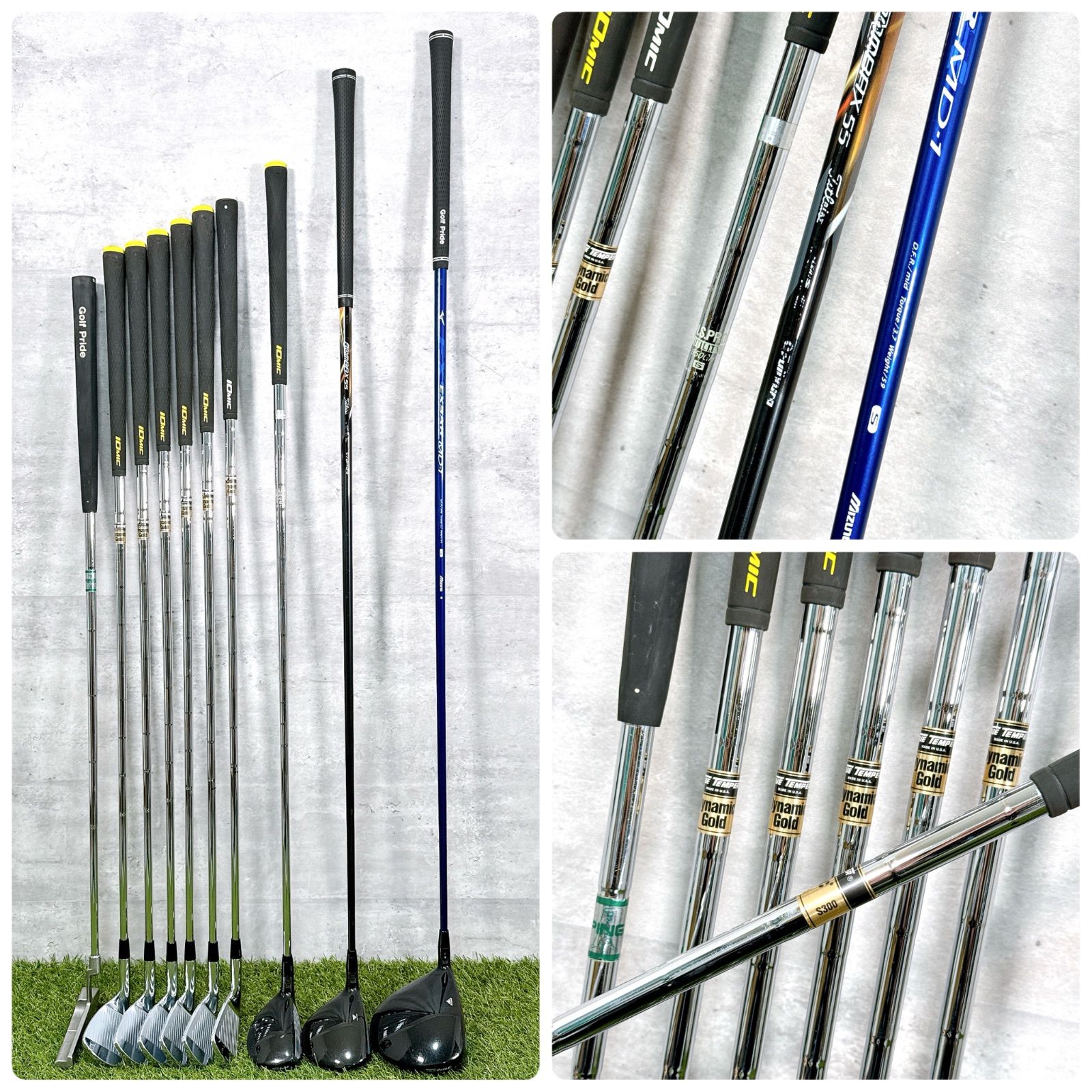 Larouge ラルージュ メンズ ゴルフ クラブ セット 初心者 入門 バッグ