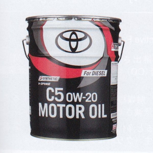 トヨタ純正 ディーゼルエンジンオイル 4L C5 0W-20 入数 1缶 08883-03305