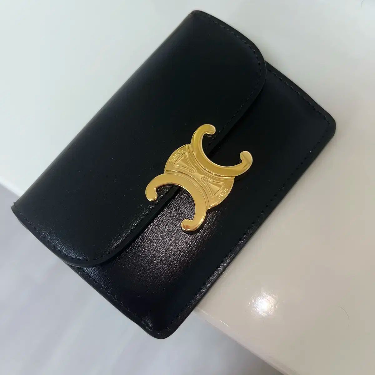【CELINE】トリオンフ フラップウォレット/関税送料込み org.jpg