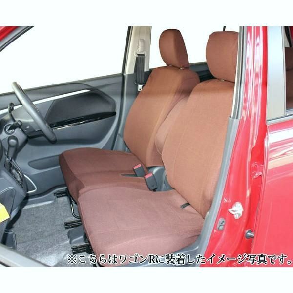 送料無料 フィット フィットハイブリット シートカバー 撥水加工 MP-3062 全席分 ブラウン