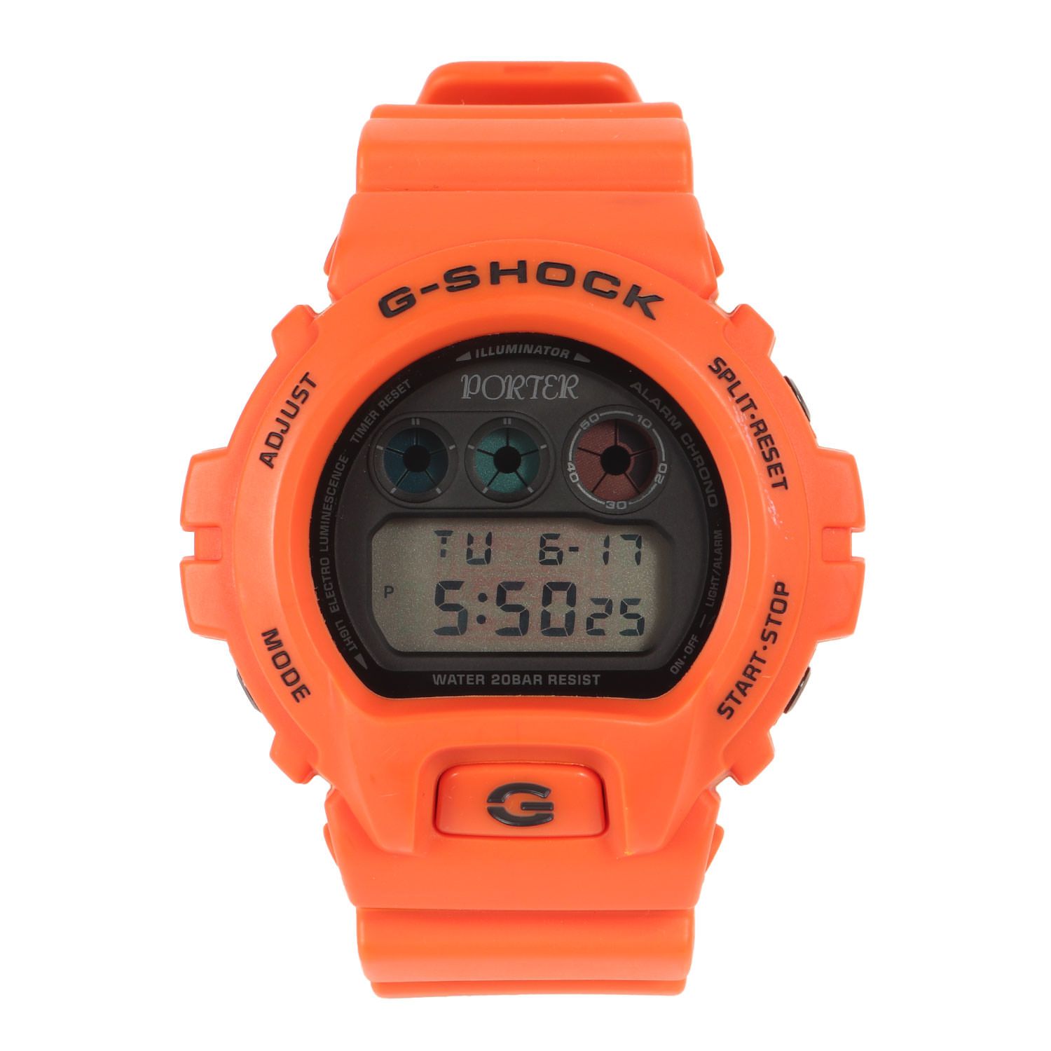 G-SHOCK ジーショック PORTER DW-6900FS 腕時計 | ウォッチ | オレンジ | CASIO カシオ 吉田カバン ポーター | コラボ ファッション アイテム 小物 メンズ