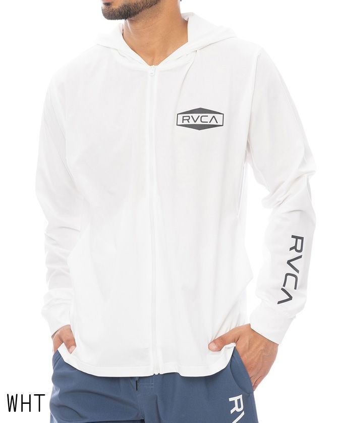 XLサイズ ルーカ Rvca ルカ メンズ ILL HEX BOX SFHD 水陸両用 長袖 ラッシュガード パーカー サーフフーディ bf 041875