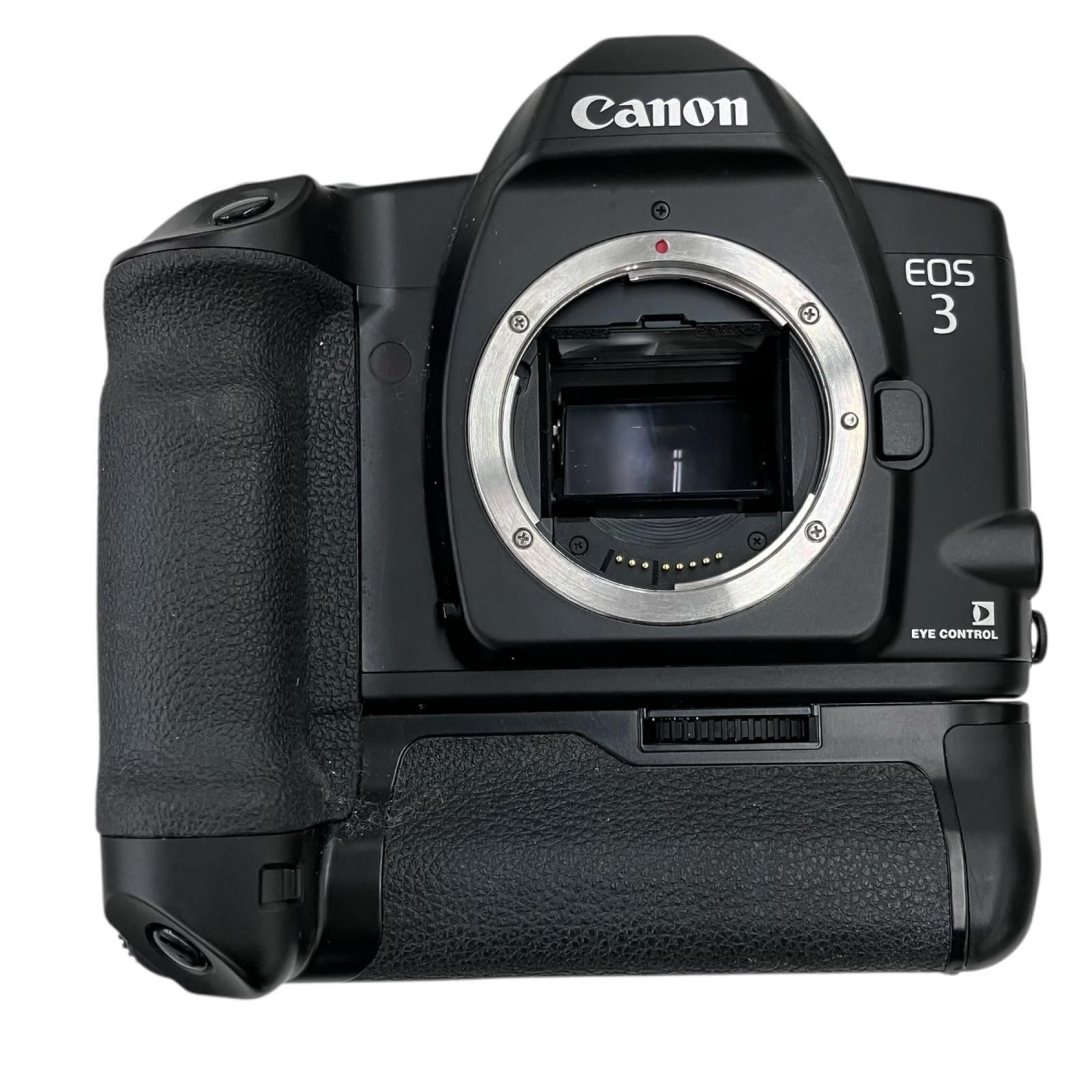 186000 品 canon キャノン フィルム一眼レフ EOS 3 ブラック