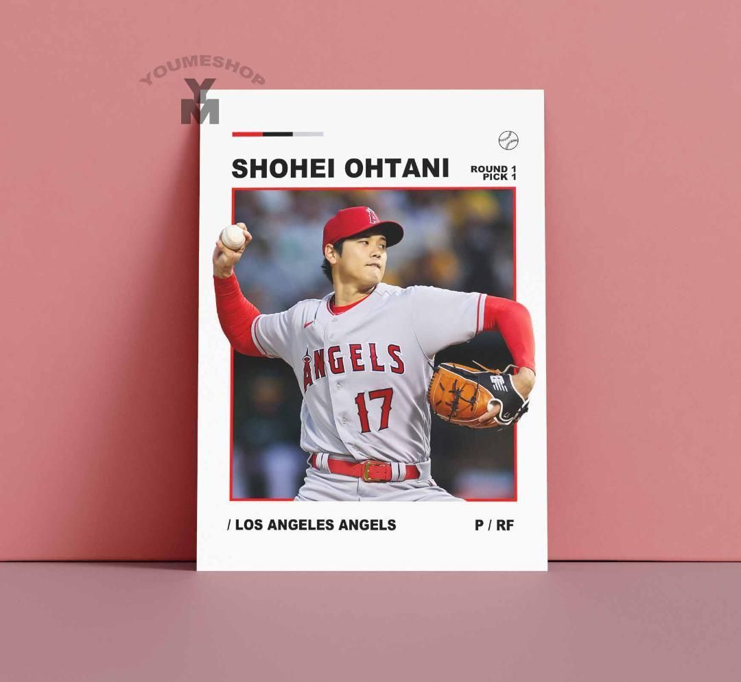 SHOHEI OHTANI 大谷翔平 - LA ANGELS 貴重ラスト販売 ポスター 素敵で 