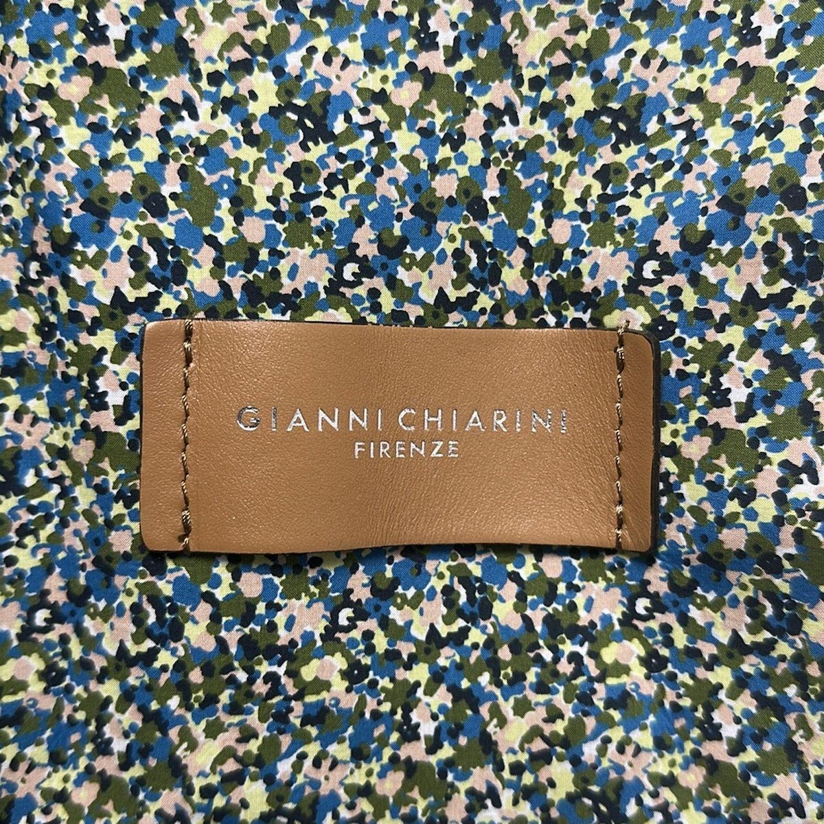 GIANNICHIARINI ジャンニキャリーニ ジャンニキアリーニ トートバッグ - ブルー×ブラウン×マルチ レザー DECORATOM_COM_BR