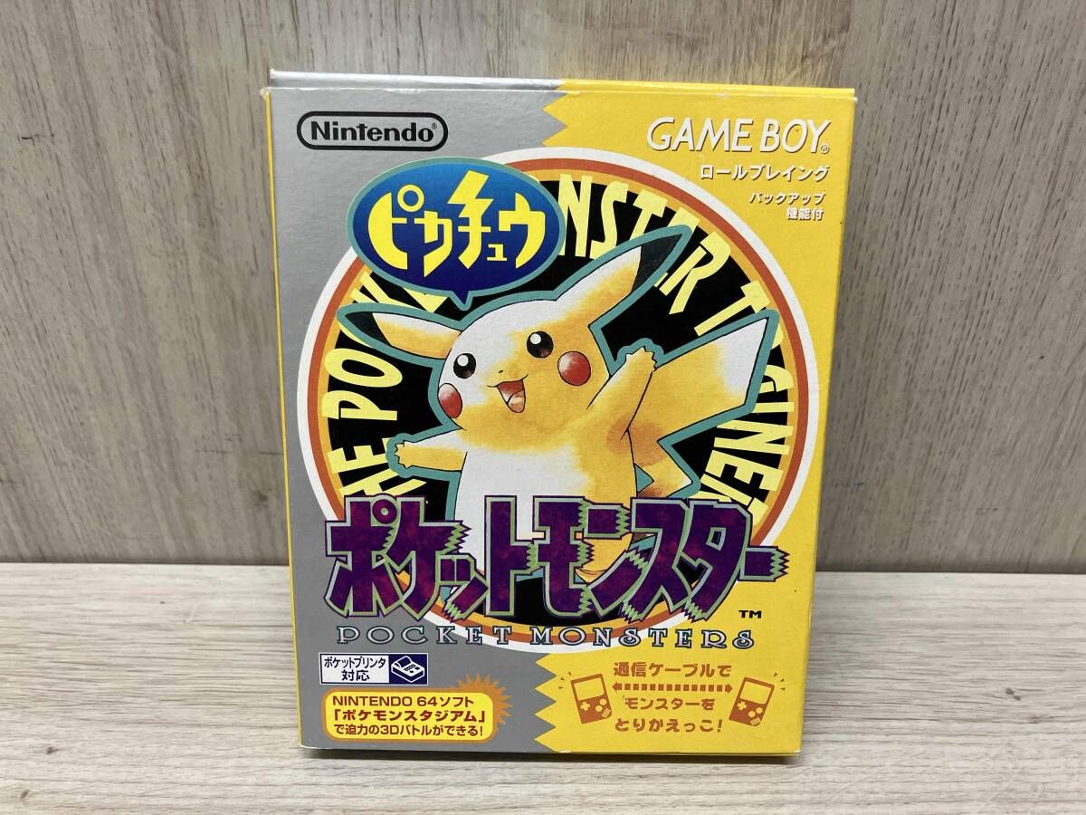ポケットモンスターピカチュウ ゲームボーイ