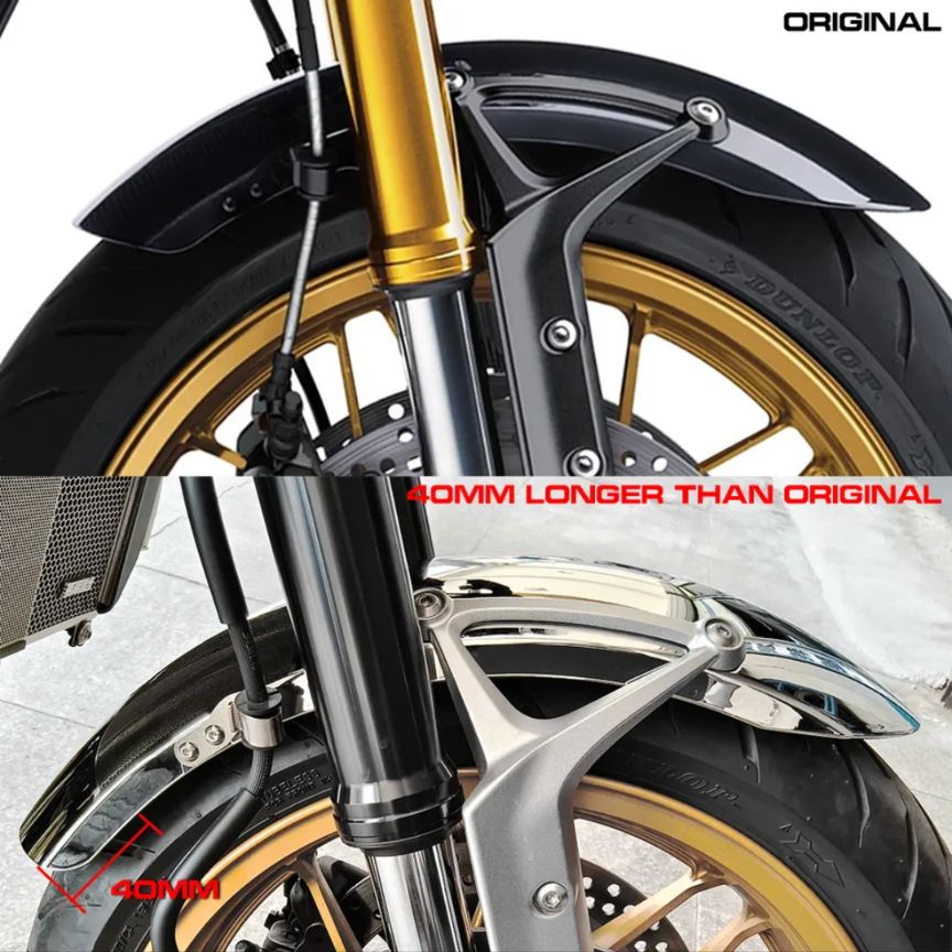 外装パーツ z900rs フロントフェンダー メッキ フェンダー Z900RS