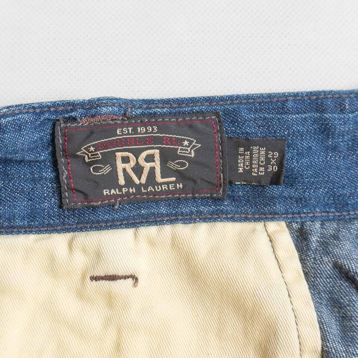 極美品】RRL 【 DENIM TROUSER 】29×30 デニム トラウザー パンツ 