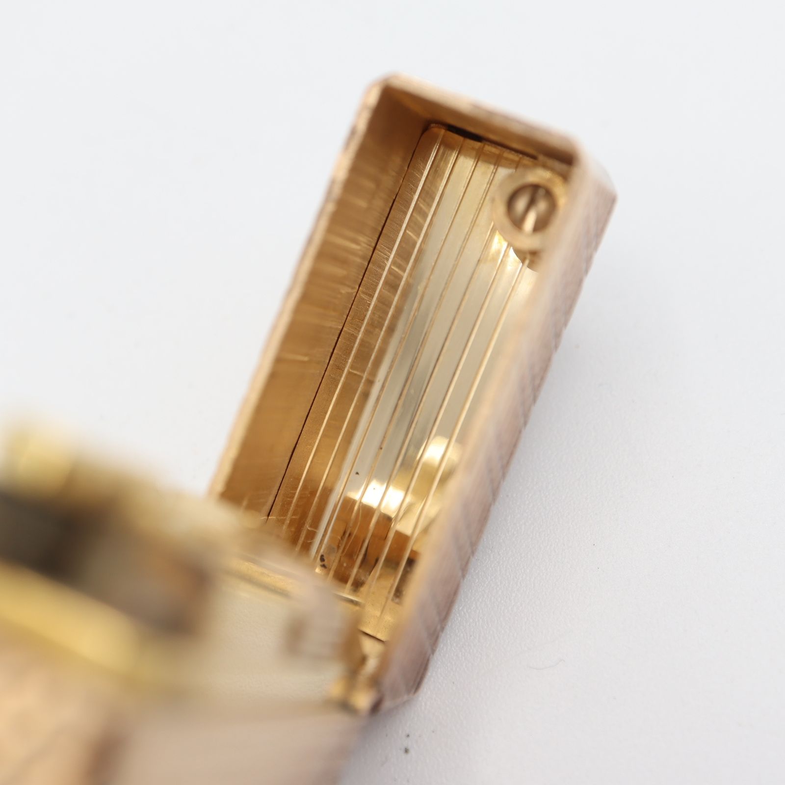 S.T. Dupont デュポン ガスライター ライン1 ショート LINE1 格子 