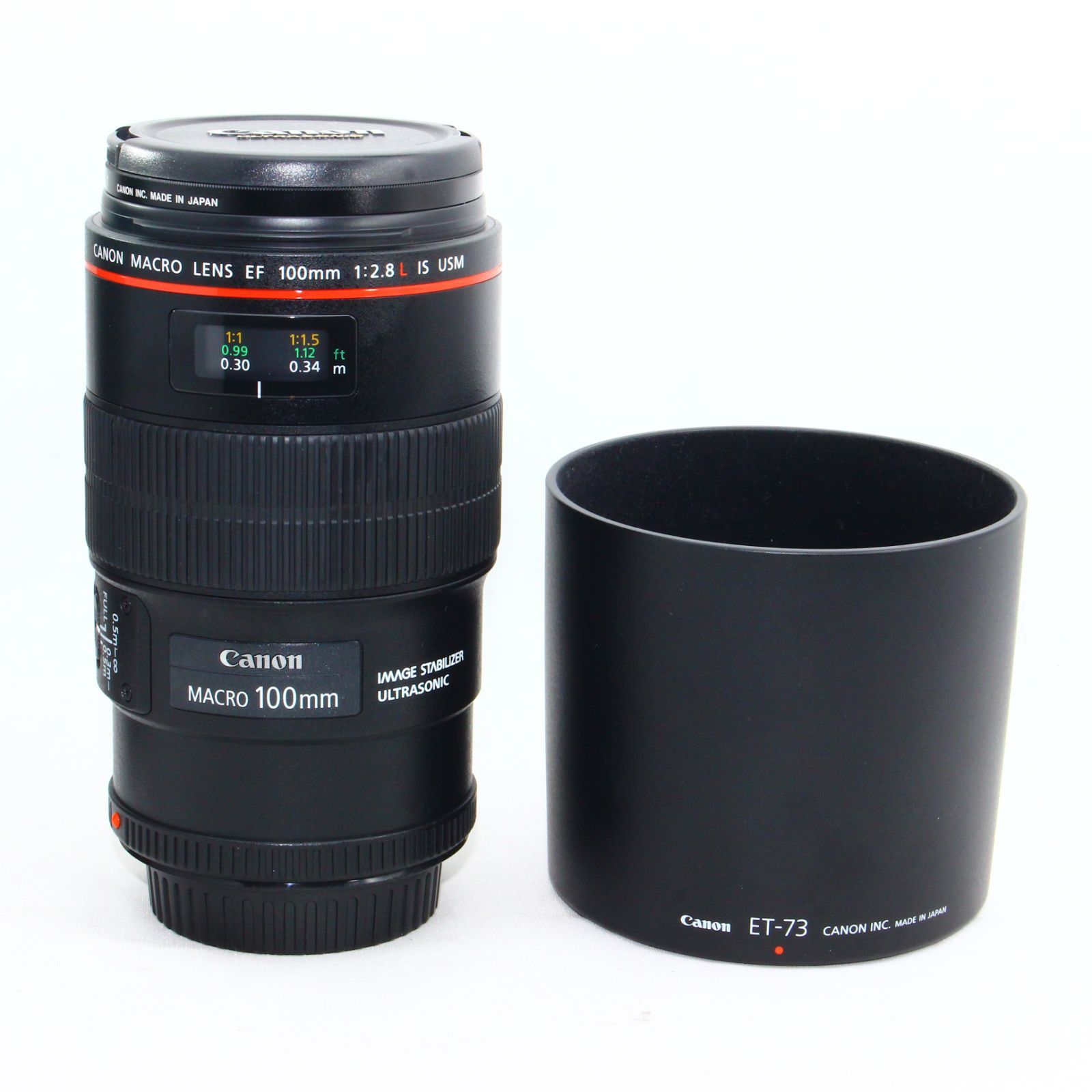 キヤノン EF マクロ 100mm F2.8L IS USM 訳あり 125 - レンズ(単焦点)