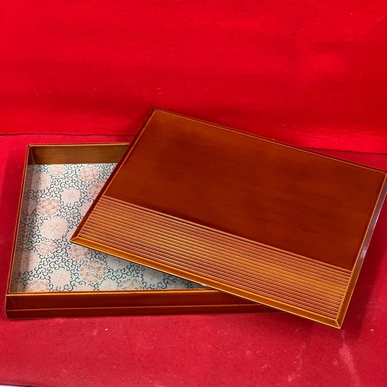 【新品未使用 美品】飛騨春慶 文箱 小物入れ 伝統工芸品 伝統工芸 飛騨春慶 春慶塗 文箱 小物入れ うるし塗装 天然木