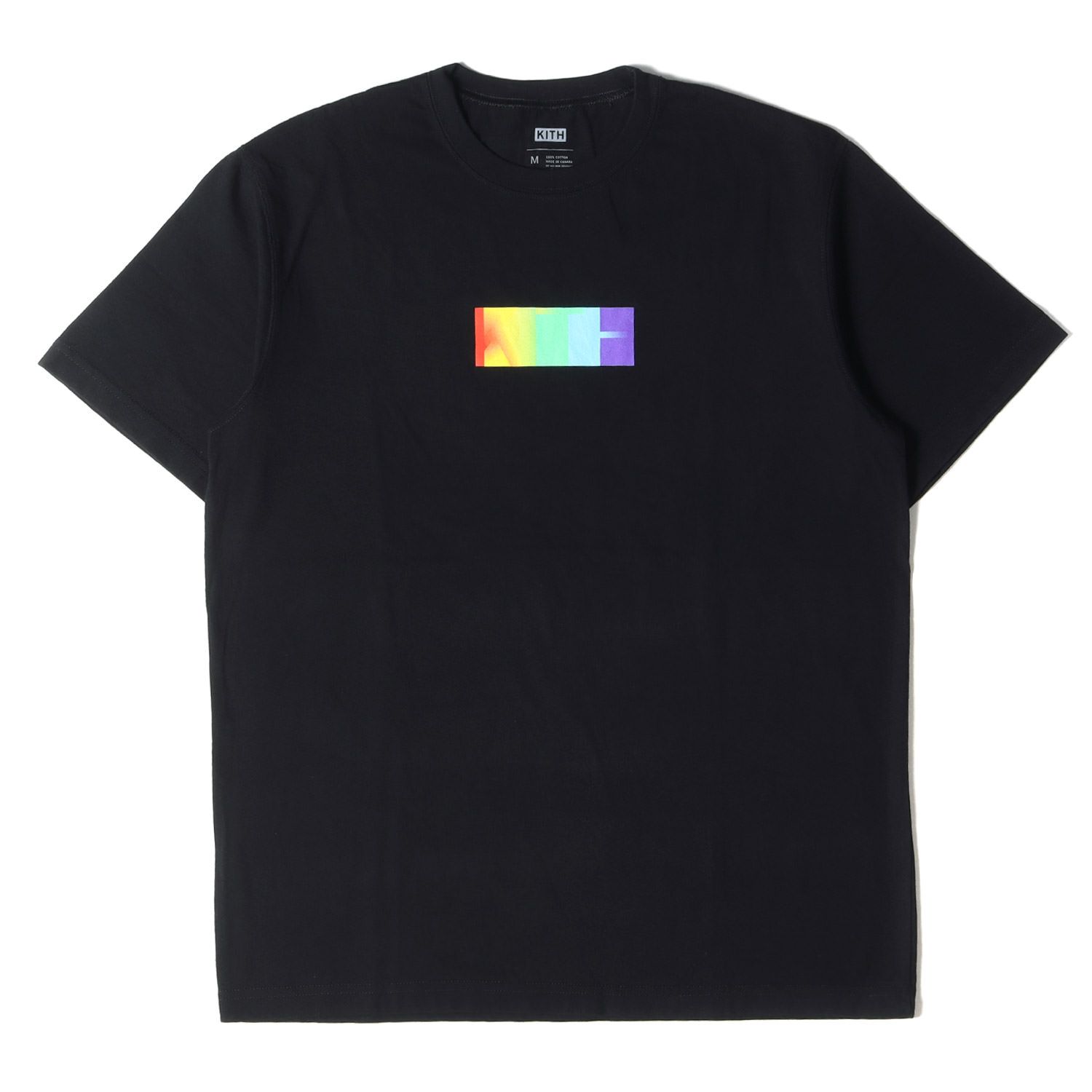 KITH NYC キス ニューヨークシティー Tシャツ レインボー ボックスロゴ 