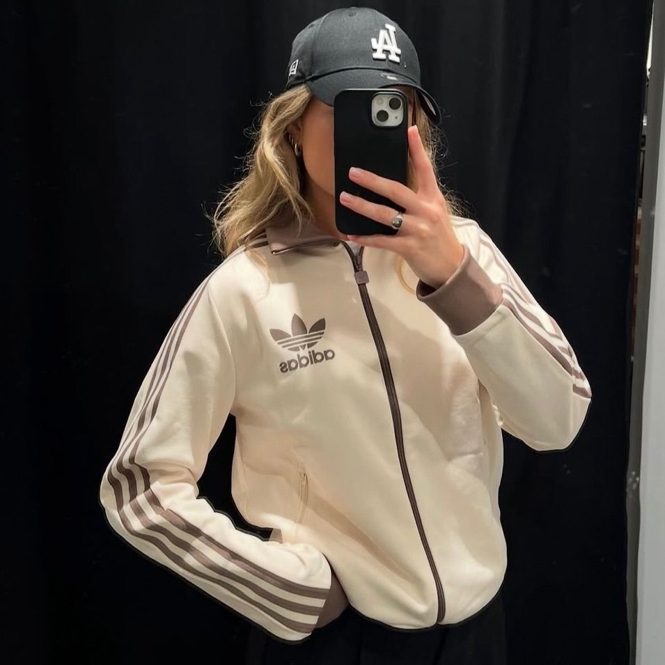 新品レディースL⭐️80s復刻 adidas トラックジャケット