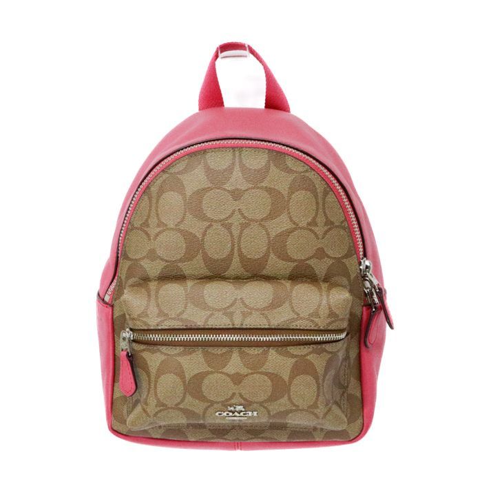 コーチ COACH ミニ リュック PVC / レザー シグネチャー F58315