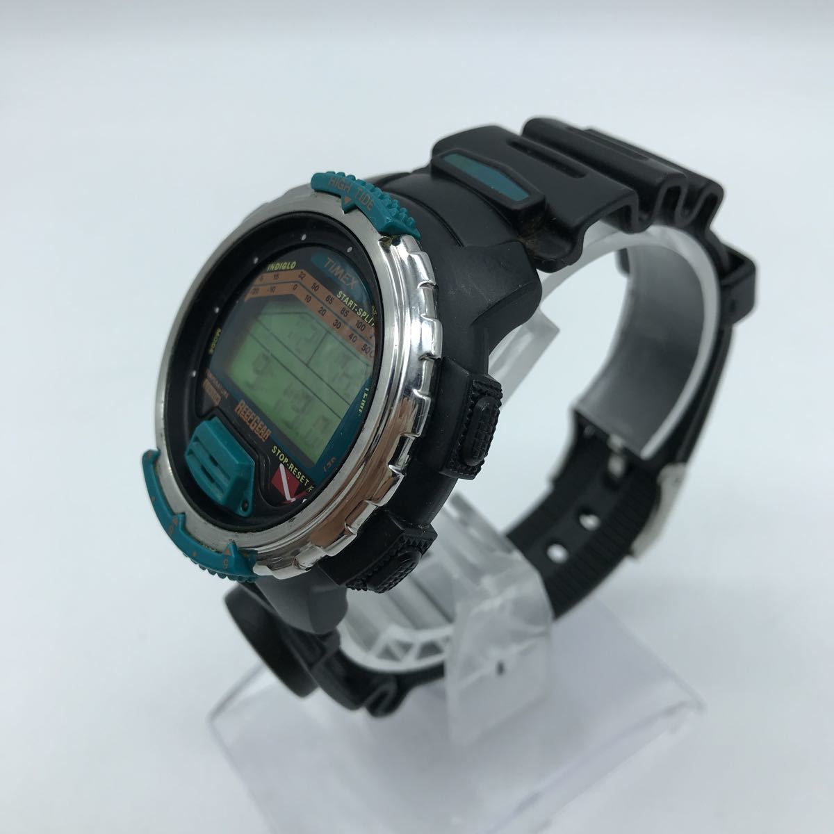 独特の素材 REEF タイメックス TIMEX GEAR デジタル 方位磁石 デジタル タイメックス