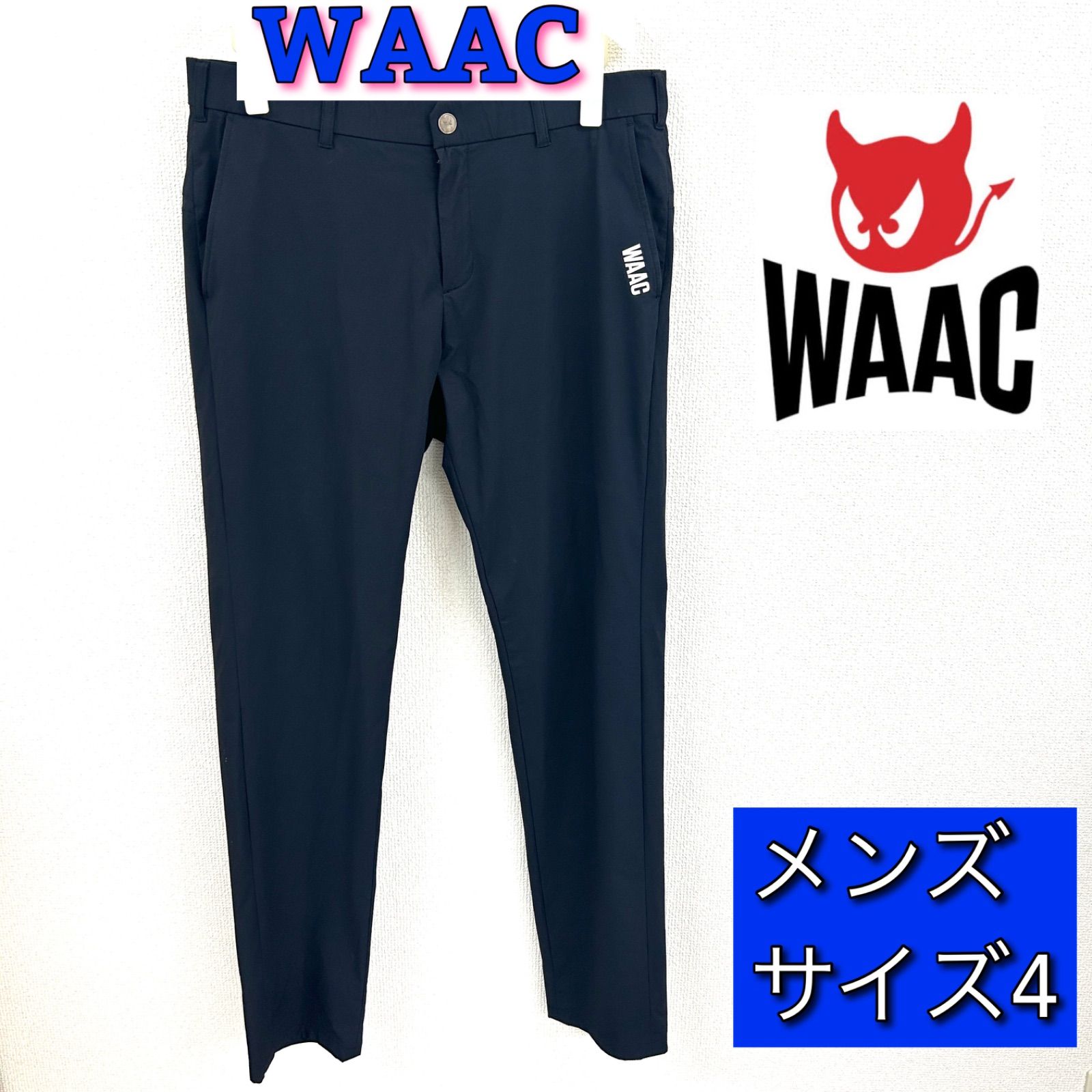 WAAC ワック パンツ ブラック メンズ ゴルフウェア
