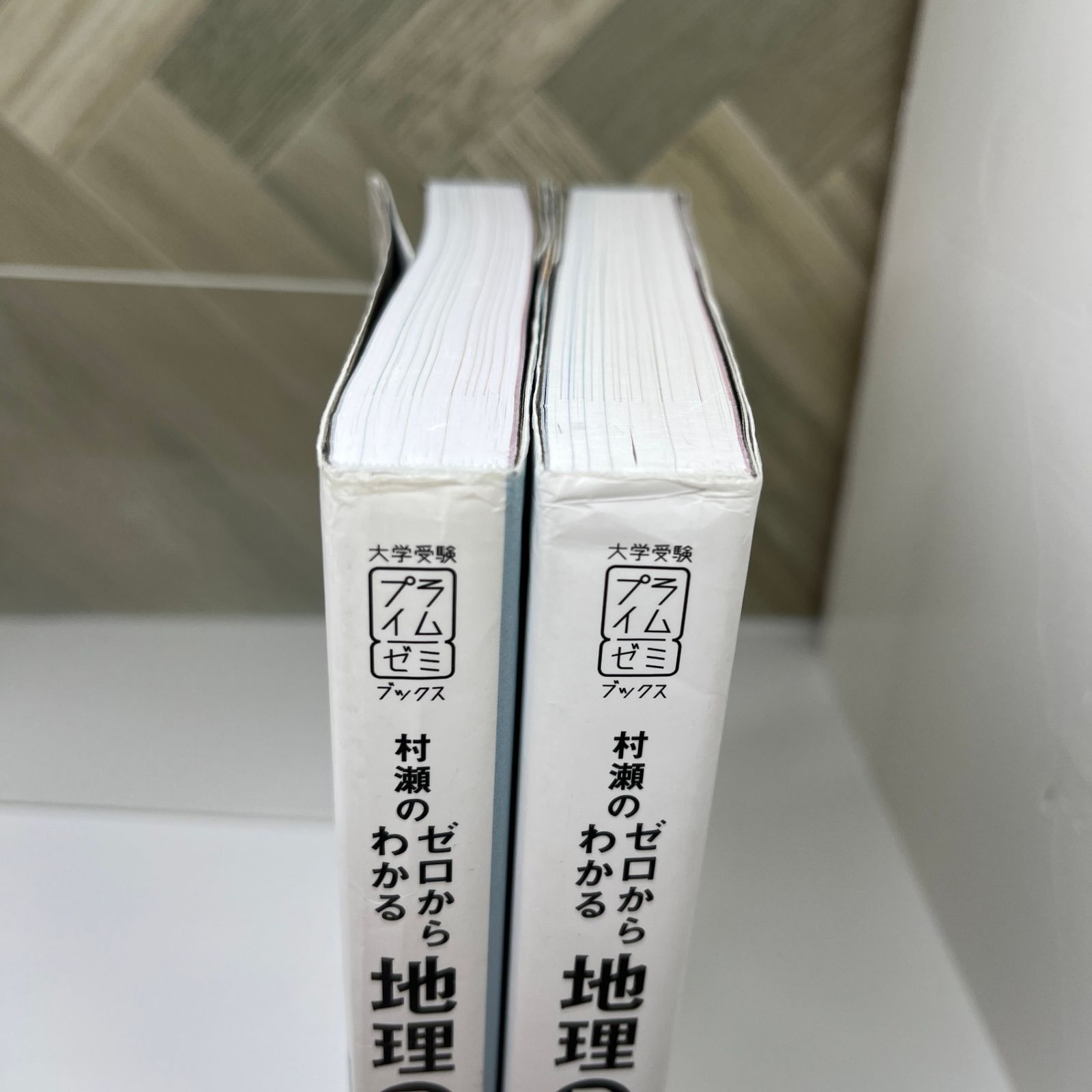 村瀬のゼロからわかる地理B 地誌編　系統地理　2冊セット　ライン引きあり。 村瀬のゼロからわかる地理B 系統地理編 (大学受験プライムゼミ