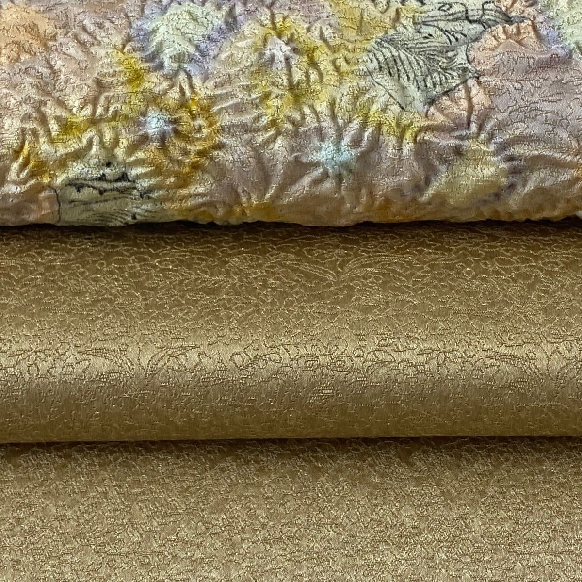 袋帯 美品 逸品 久保田一竹工房 落款 供箱付き 辻が花 ぼかし